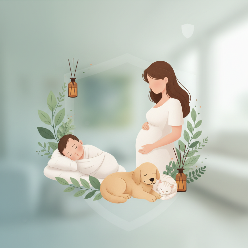 Guía de Aromaterapia Segura 2026: Protegiendo a bebés, embarazadas y mascotas en el hogar