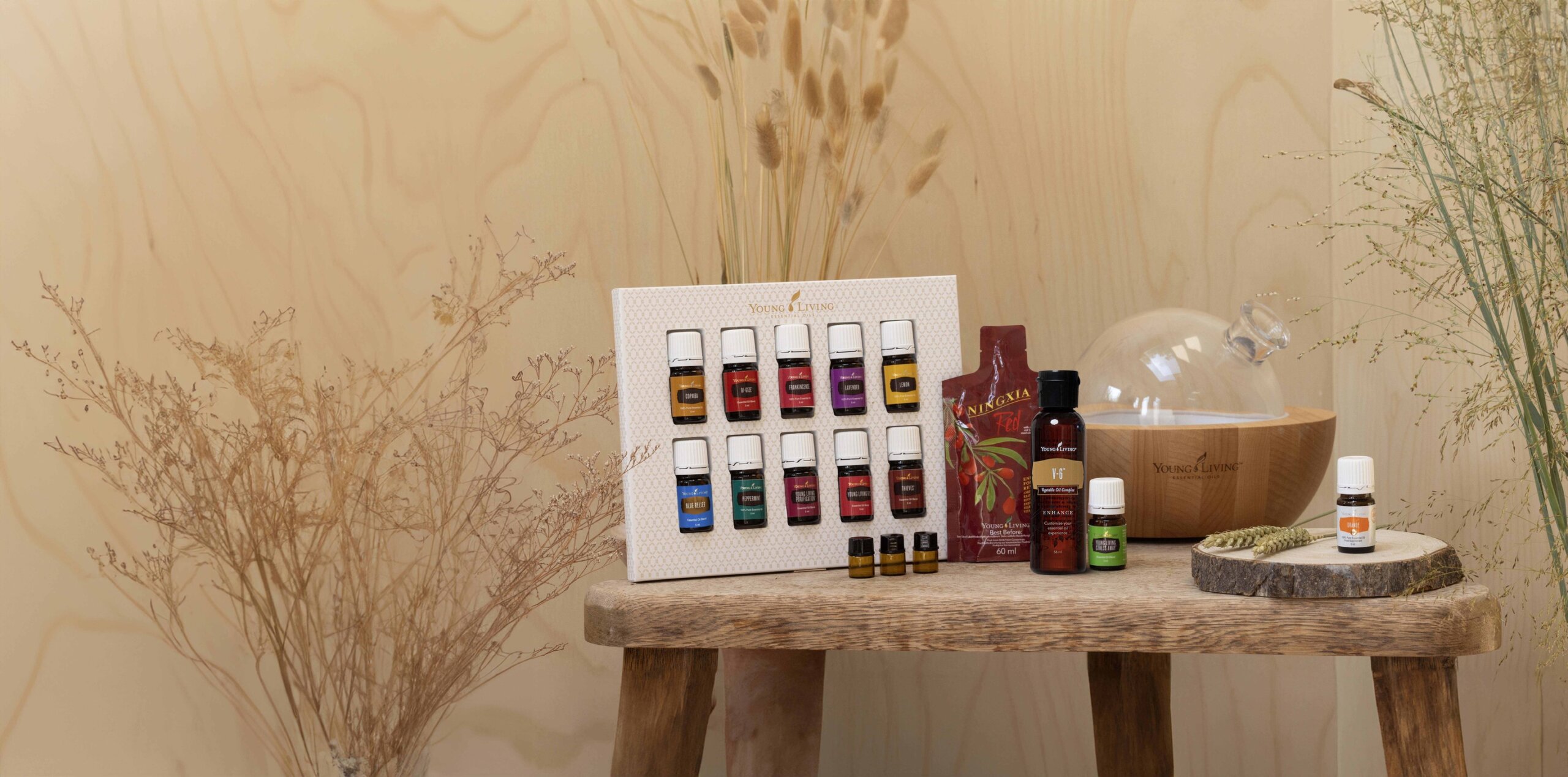 Aceites Esenciales para Ambientar tu Salón: Diseño Olfativo con Young Living