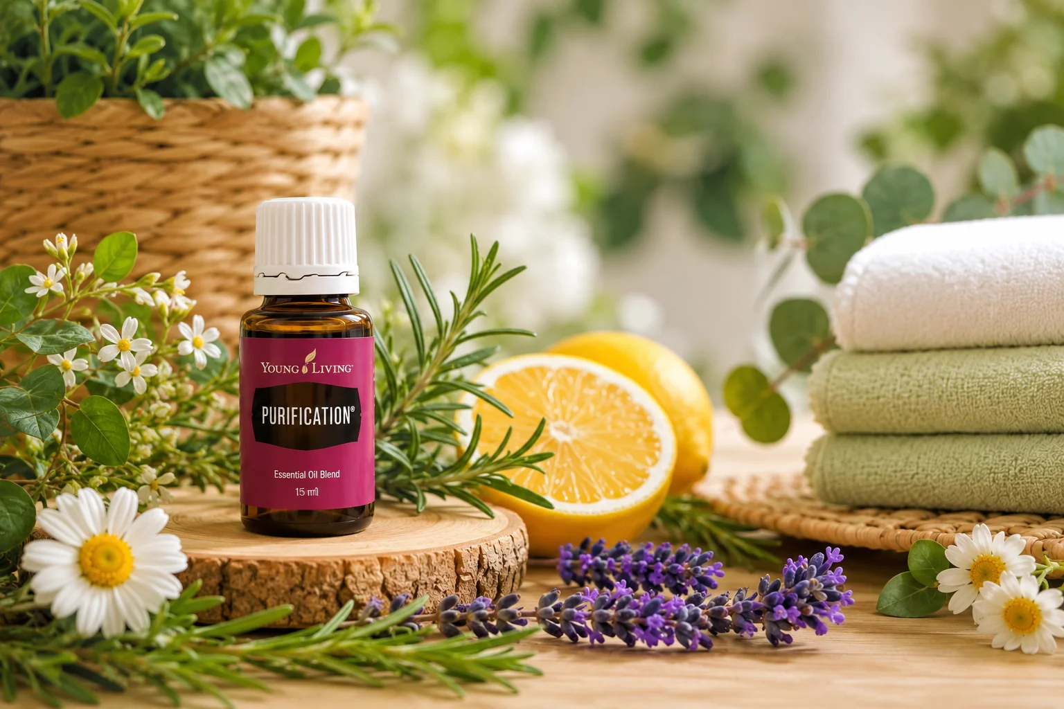 Mezcla Purification: El Secreto Botánico para un Hogar que Respira Frescura
